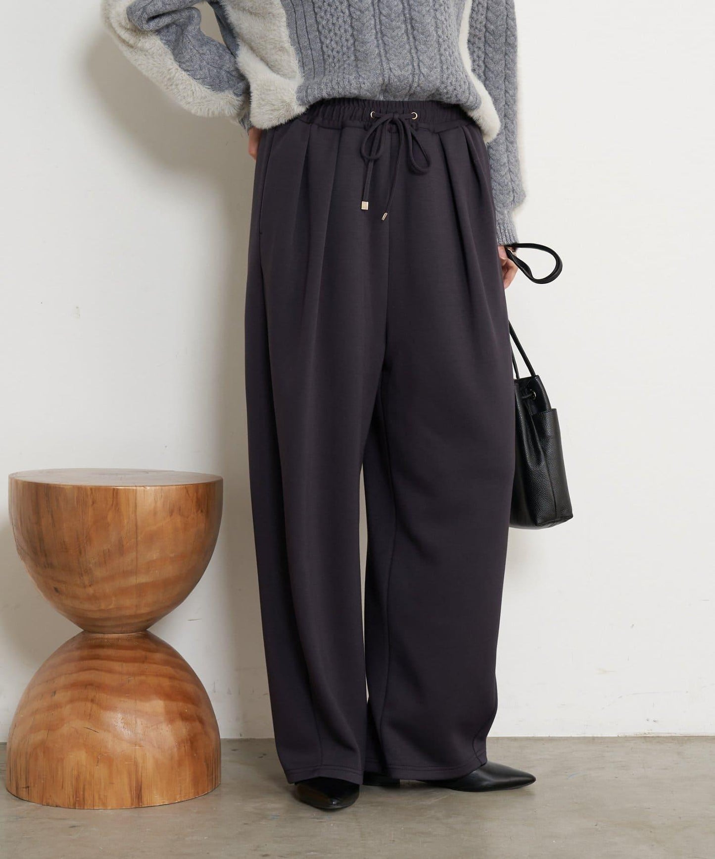 曲線剪裁束身褲