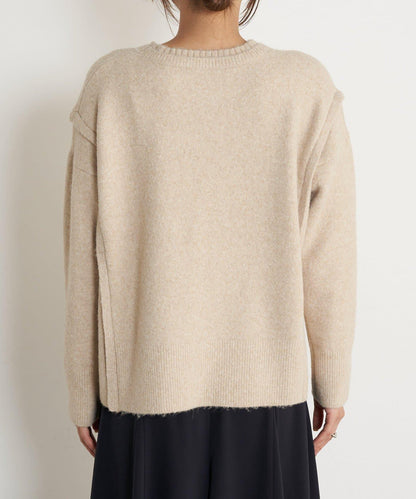 寬鬆不規則針織衫