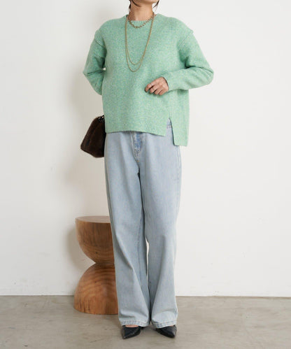 寬鬆不規則針織衫