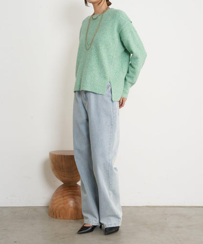 寬鬆不規則針織衫