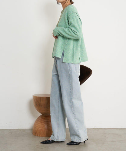 寬鬆不規則針織衫