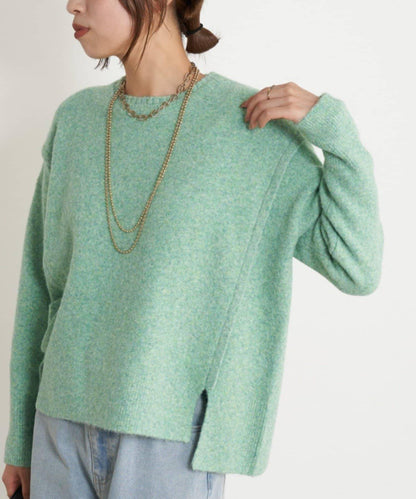 寬鬆不規則針織衫