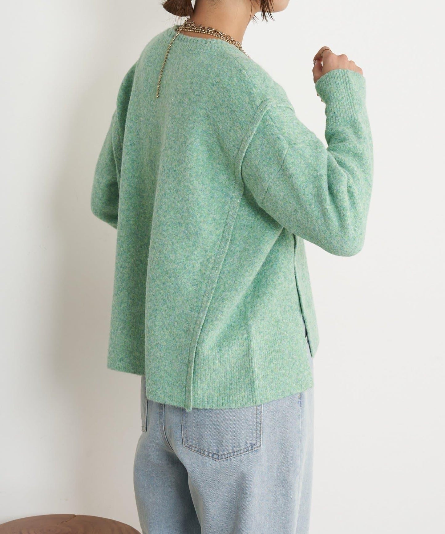 寬鬆不規則針織衫