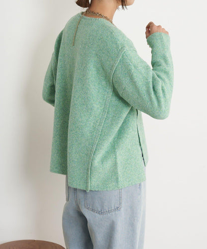 寬鬆不規則針織衫