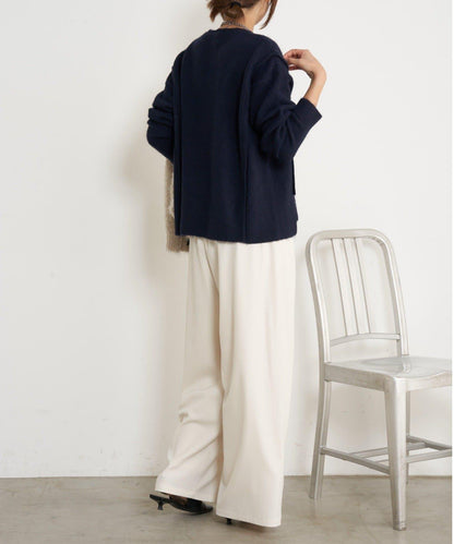 寬鬆不規則針織衫