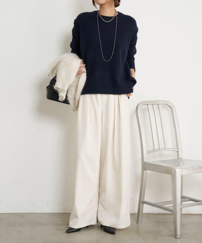 寬鬆不規則針織衫