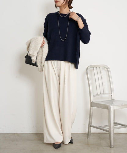 寬鬆不規則針織衫