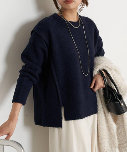 寬鬆不規則針織衫