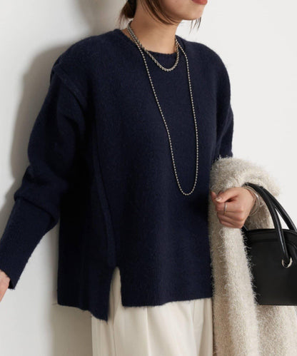 寬鬆不規則針織衫