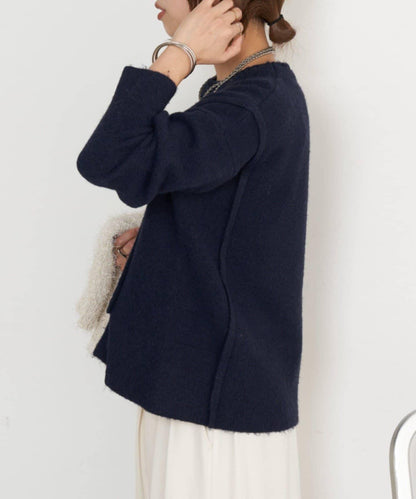 寬鬆不規則針織衫