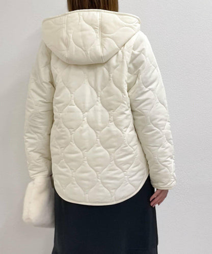 《幅広く楽しめる◎》馬甲+短款絎縫外套