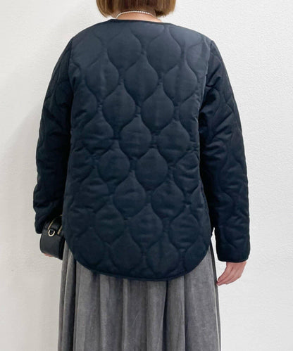 《幅広く楽しめる◎》馬甲+短款絎縫外套