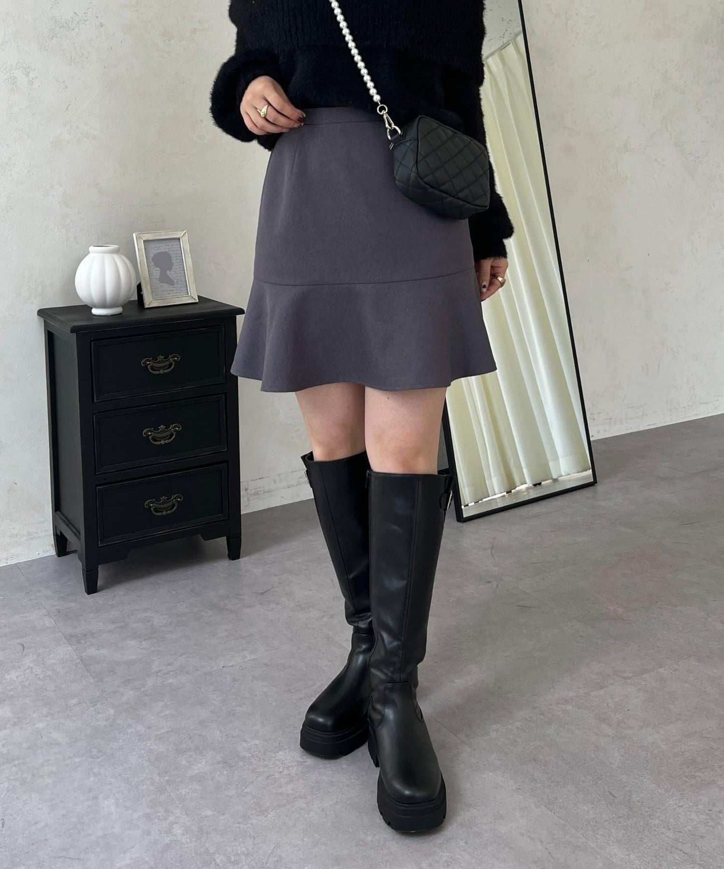 美人魚魚尾迷你裙