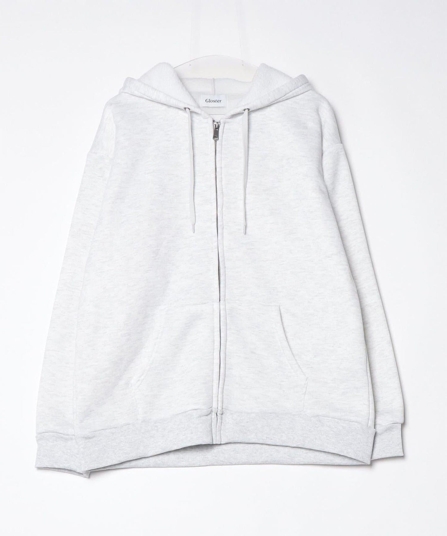 【カルボアシリーズ】UNISEX 寬鬆拉鍊連帽衛衣