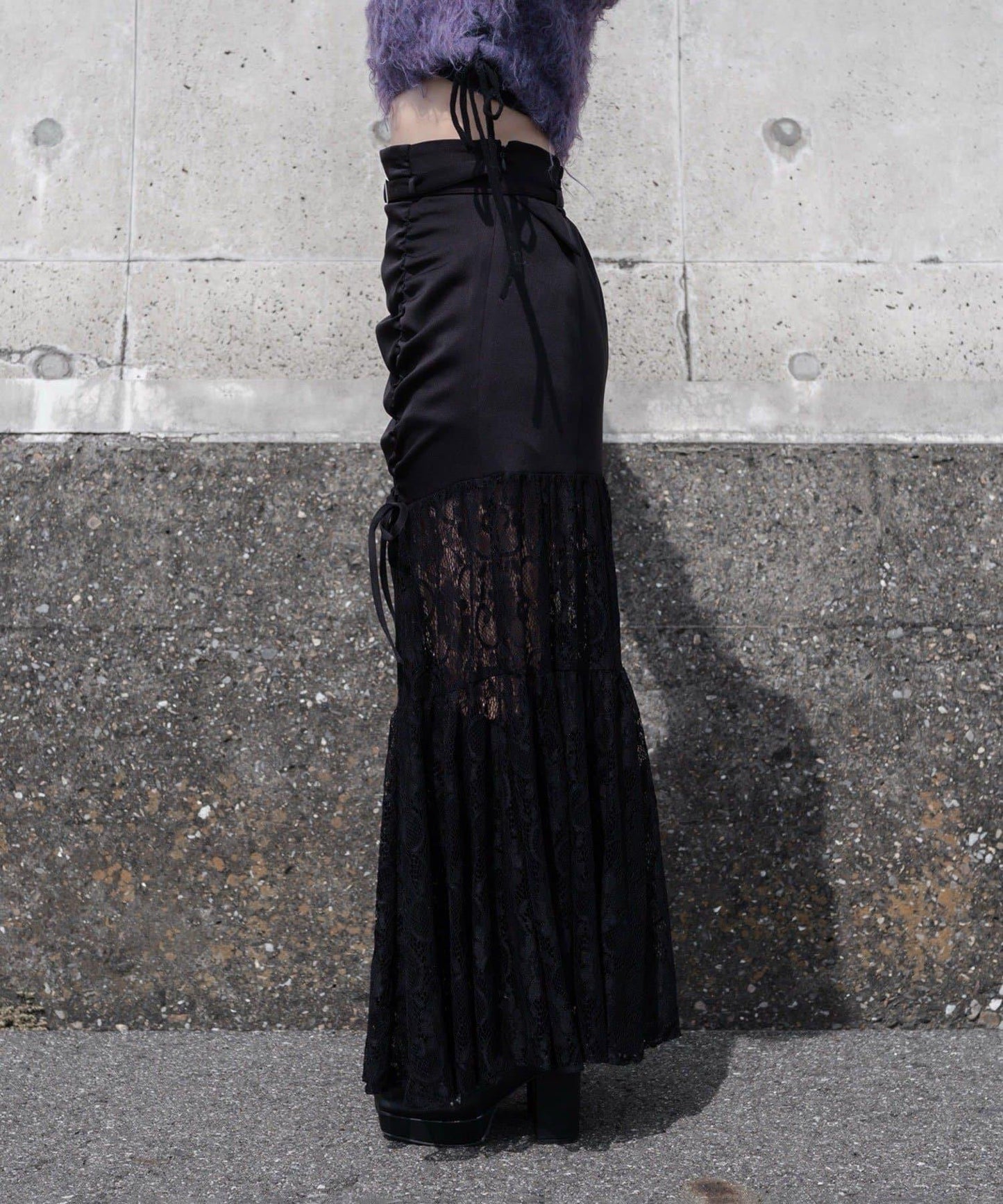 【Mavie..7】【3尺碼可選】蕾絲拼接長裙