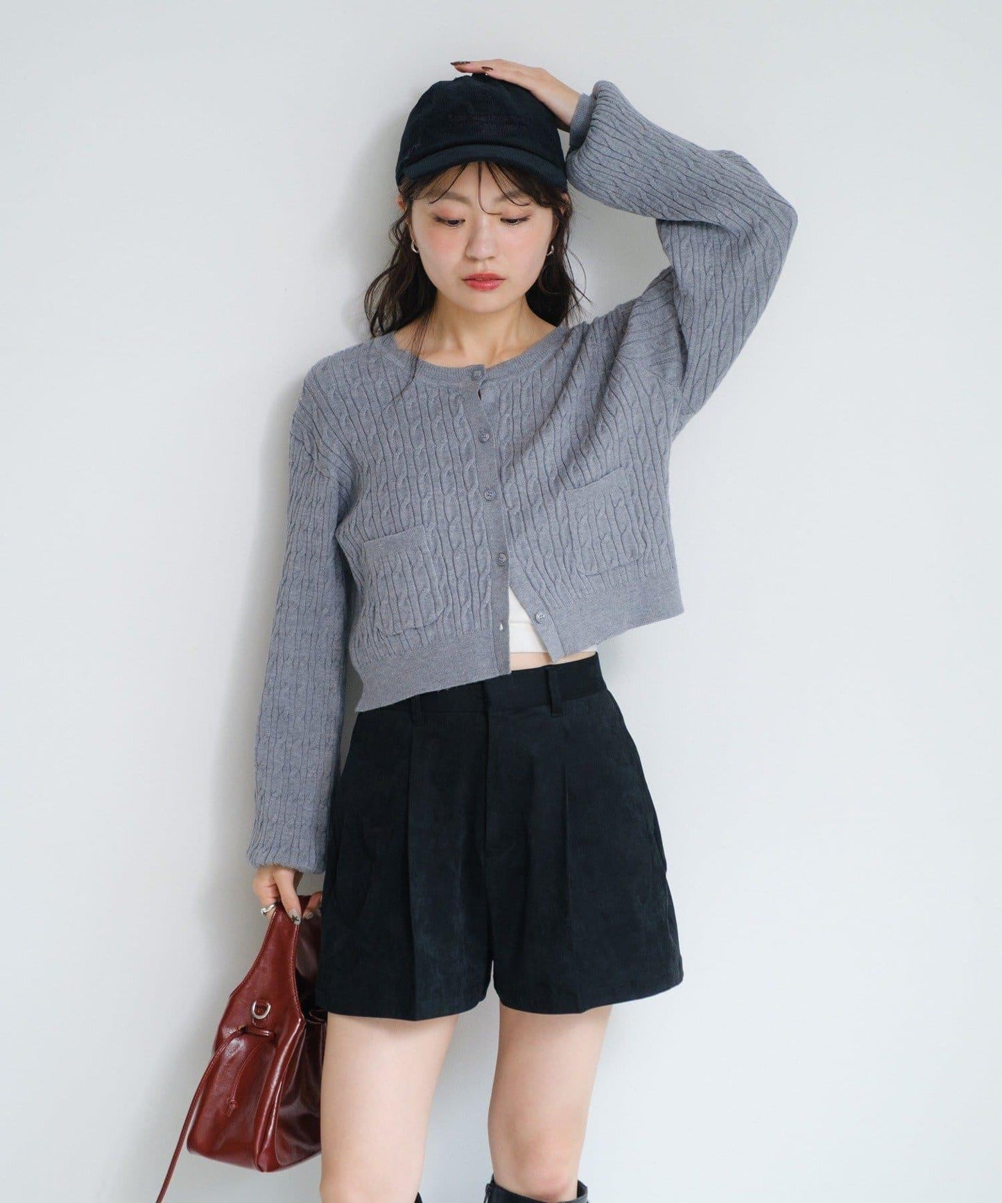 【套裝可搭配】麂皮短褲