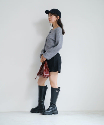 【套裝可搭配】麂皮短褲