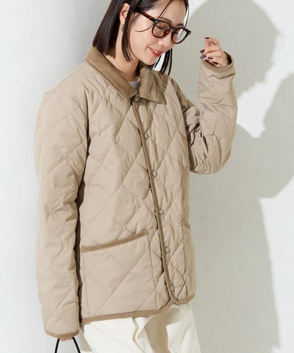 CITY拼接立領羽絨夾克（羽絨服）