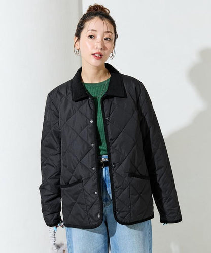 CITY拼接立領羽絨夾克（羽絨服）