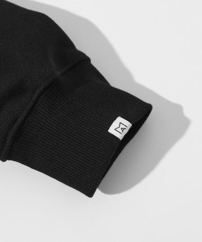 MA 基礎款標誌刺繡圓領衛衣 / 毛圈布