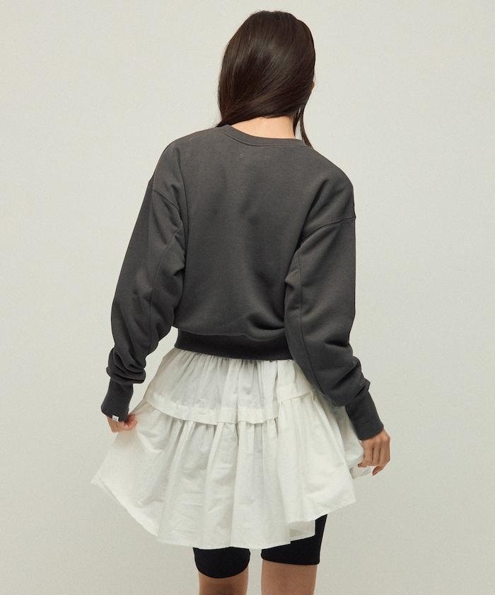 MA 基礎款標誌刺繡圓領衛衣 女款