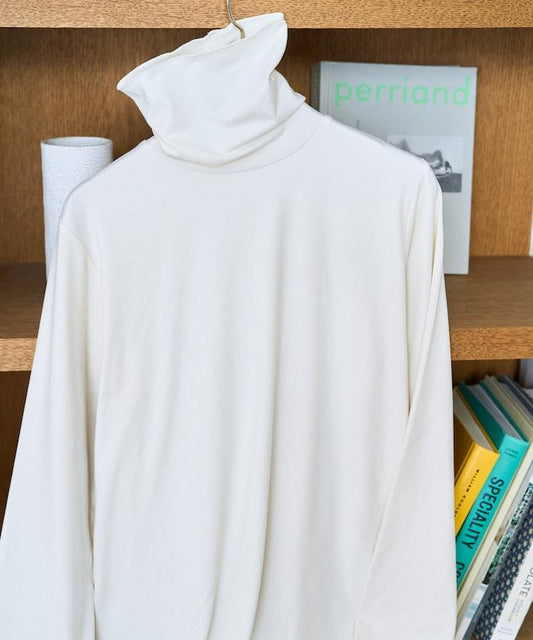 棉花糖觸感高領長袖上衣