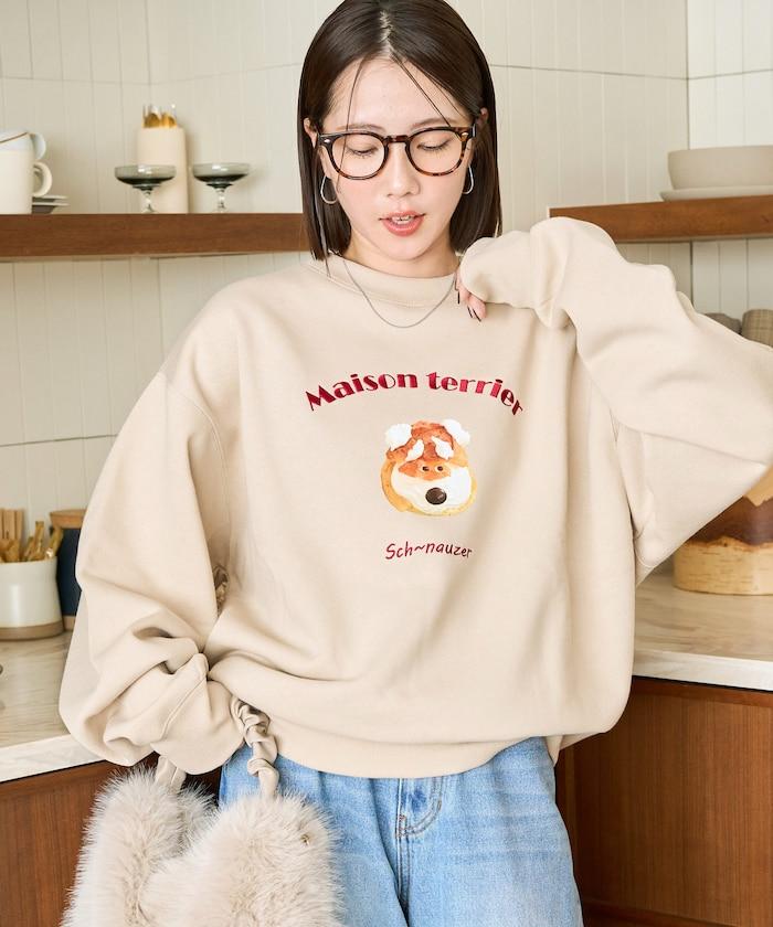 Maison terrier / メゾン・テリア 刺繡印花衛衣