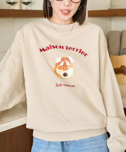 Maison terrier / メゾン・テリア 刺繡印花衛衣