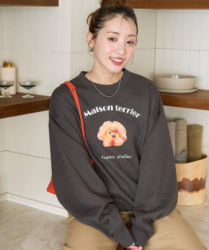 Maison terrier / メゾン・テリア 刺繡印花衛衣