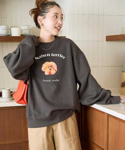 Maison terrier / メゾン・テリア 刺繡印花衛衣