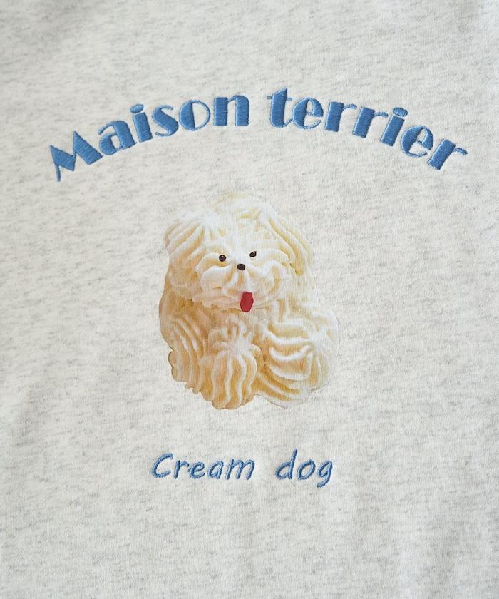 Maison terrier / メゾン・テリア 刺繡印花衛衣