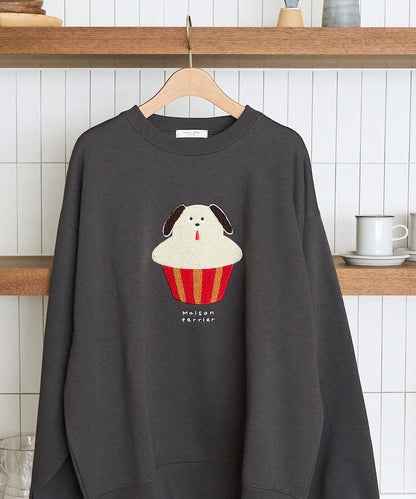 Maison terrier / メゾン・テリア 毛圈繡衛衣