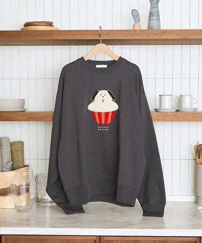 Maison terrier / メゾン・テリア 毛圈繡衛衣