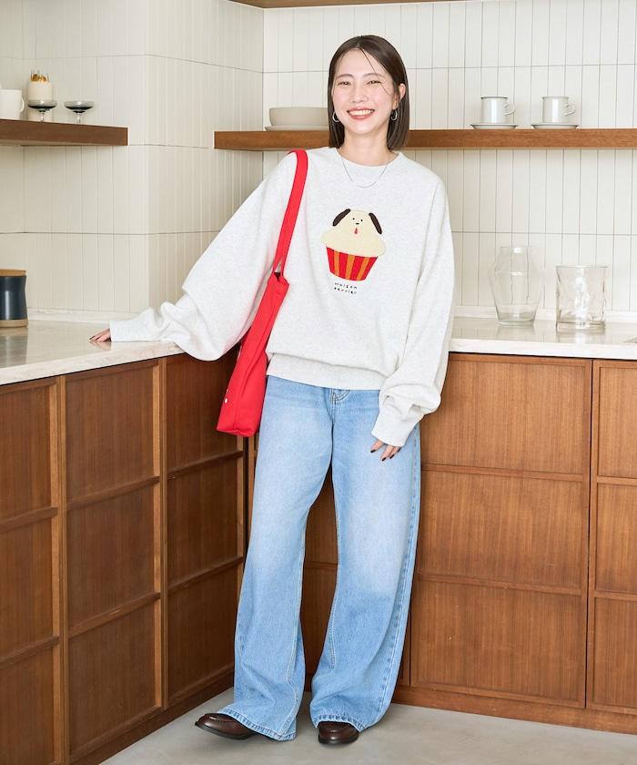 Maison terrier / メゾン・テリア 毛圈繡衛衣