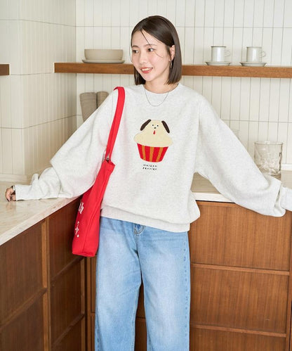 Maison terrier / メゾン・テリア 毛圈繡衛衣