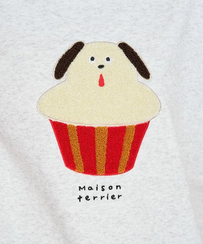Maison terrier / メゾン・テリア 毛圈繡衛衣