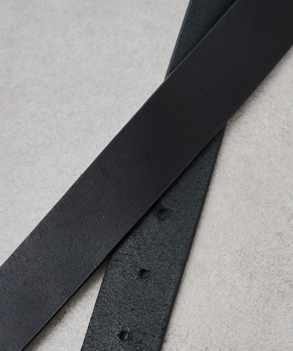 圓形扣無孔皮帶