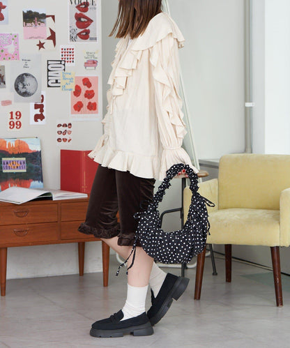 【neutral by ciaopanic】荷葉邊襯衫