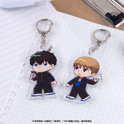 3年Z組銀八老師 閃粉亞克力鑰匙扣 06.桂小太郎