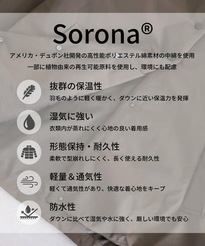 Sorona加厚羽絨棉大衣