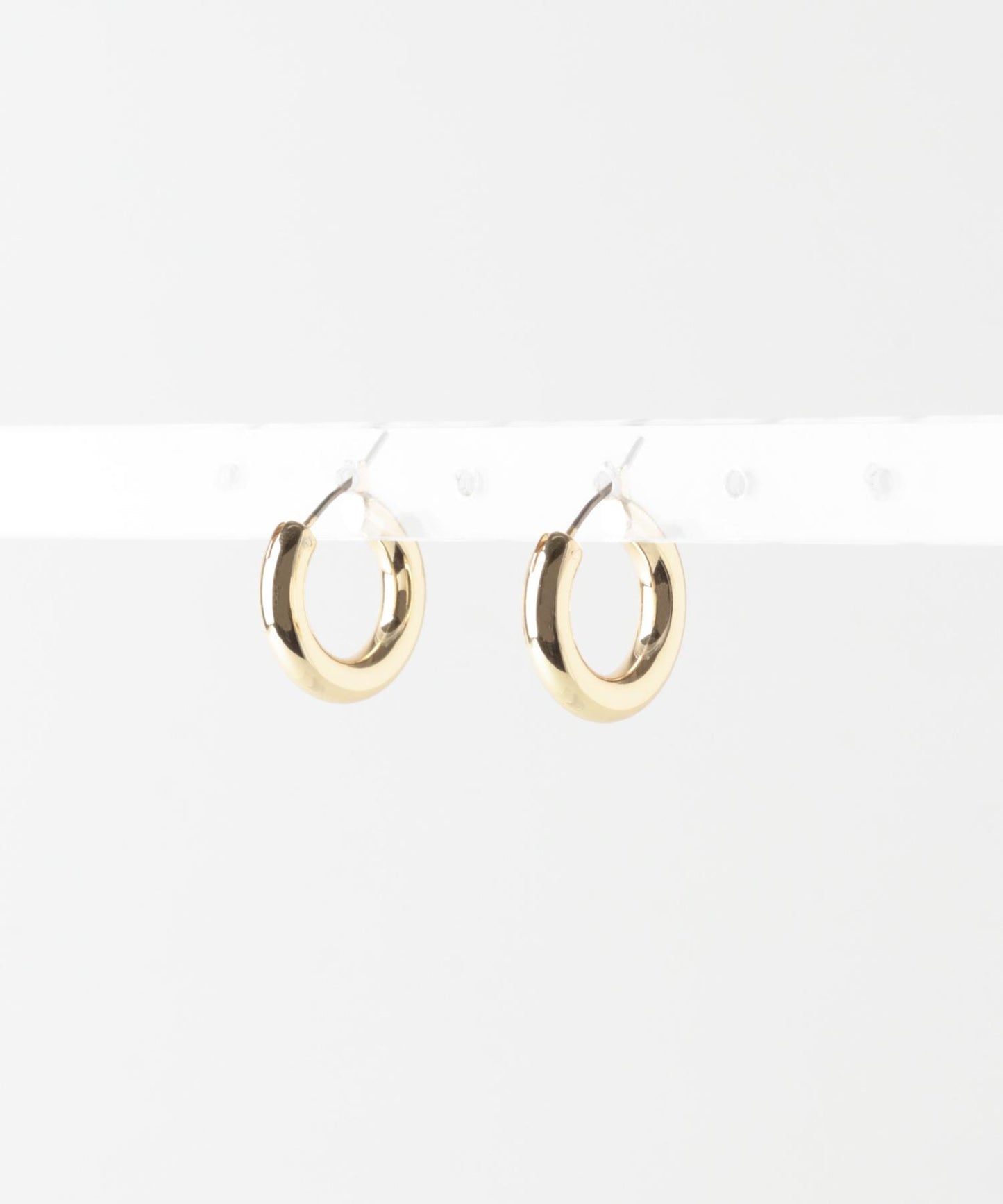 珍珠結2WAY圈形耳環