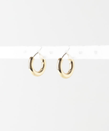 珍珠結2WAY圈形耳環