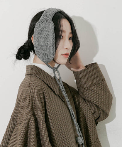 針織耳罩