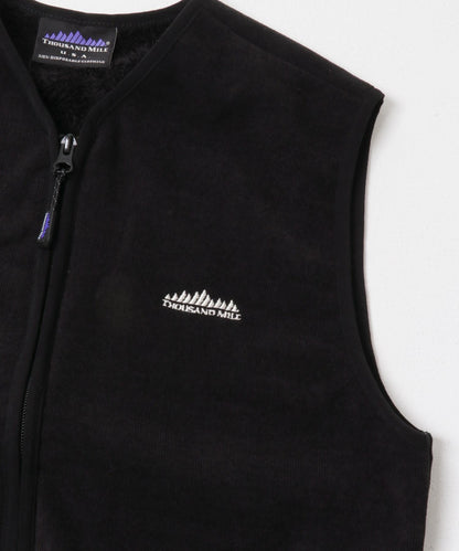 『聯名』THOUSAND MILE×URBAN RESEARCH 針織抓絨拉鍊馬甲