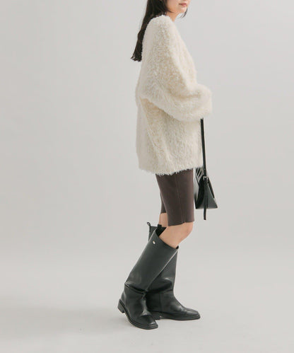 機車風針織長褲