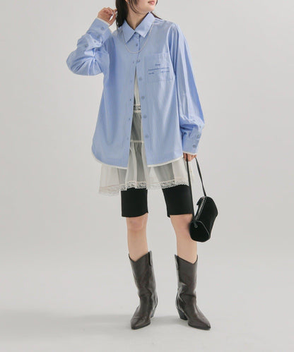 機車風針織長褲