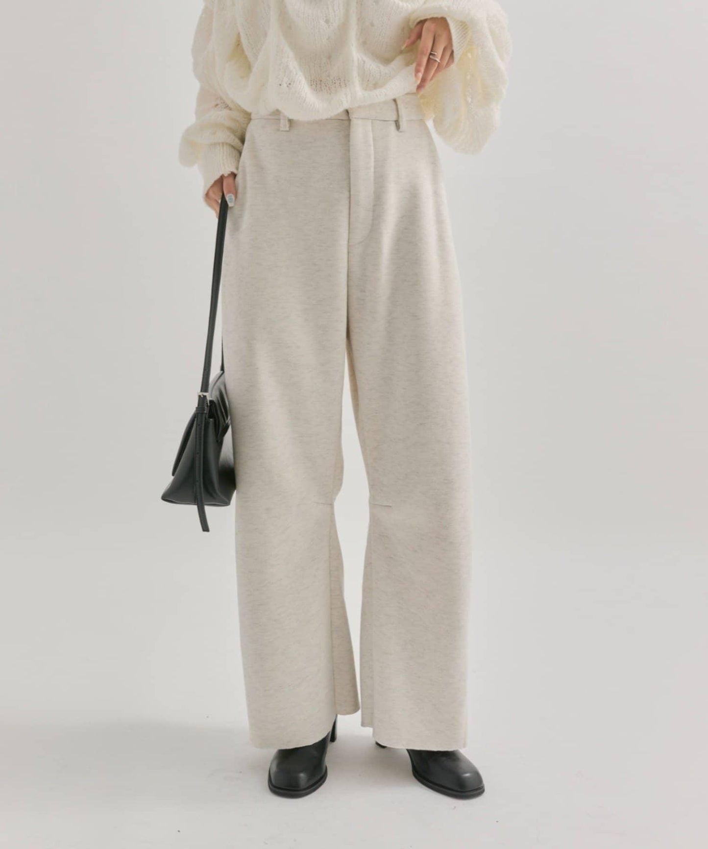 【EC限定】加絨彎曲運動褲