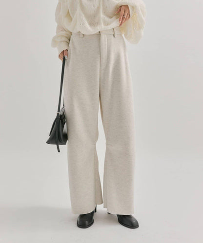 【EC限定】加絨彎曲運動褲