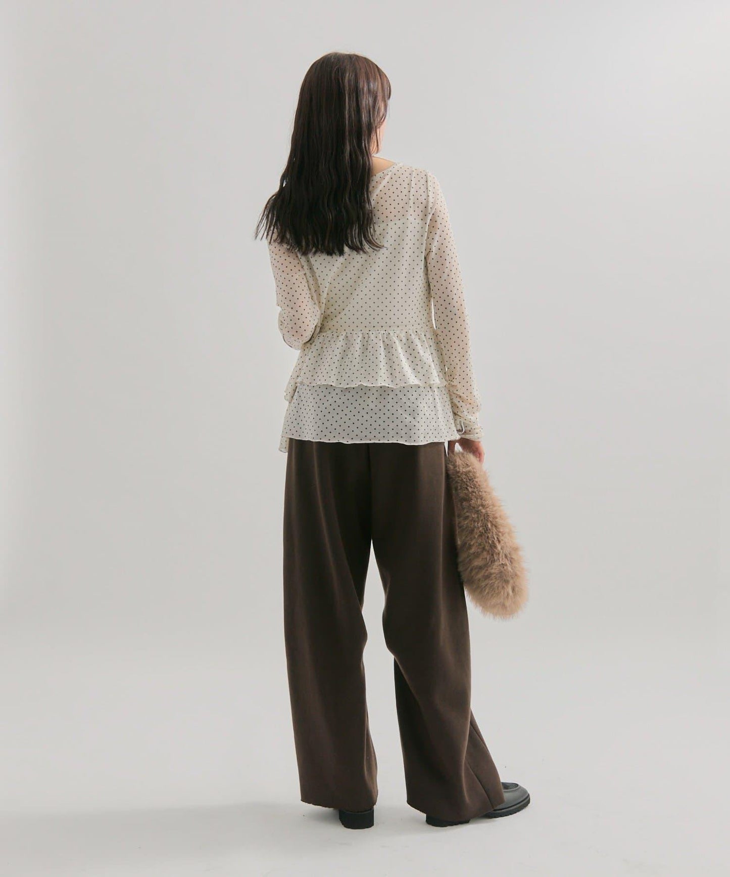 【EC限定】加絨彎曲運動褲