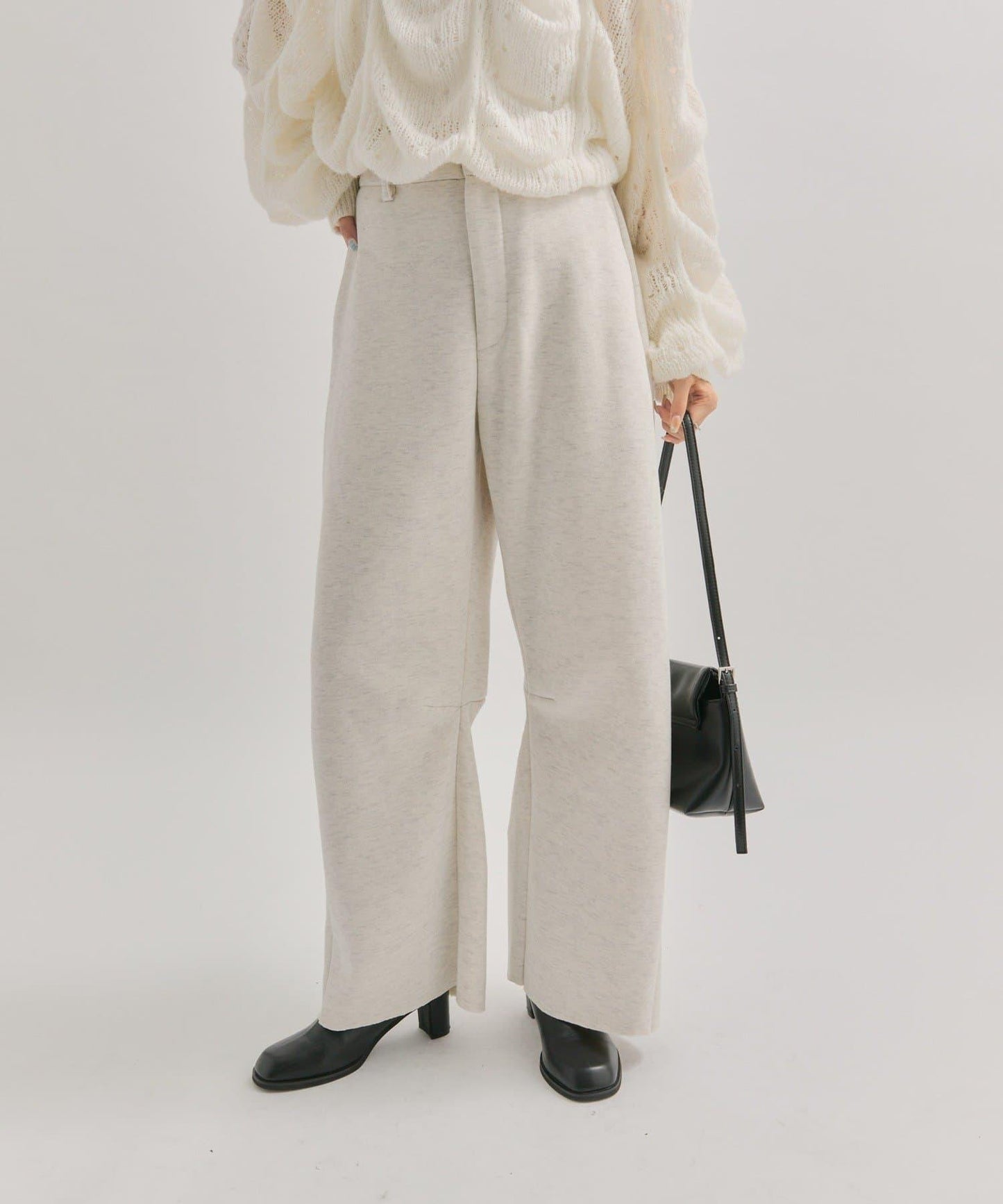 【EC限定】加絨彎曲運動褲